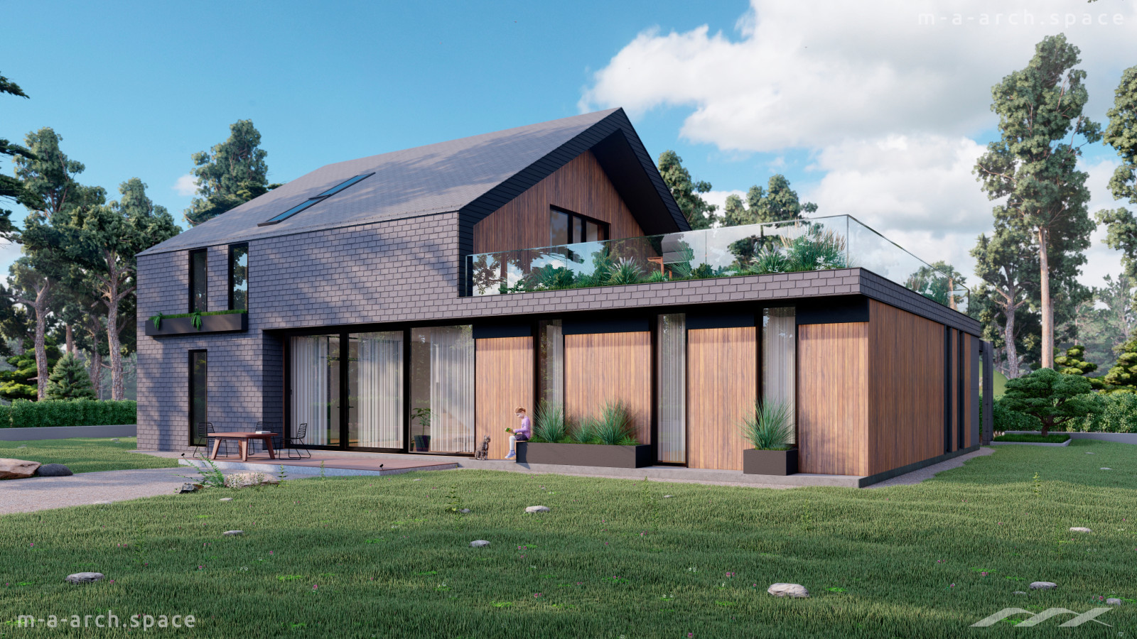 Обложка проекта: Проект энергоэффективного дома Т2-1