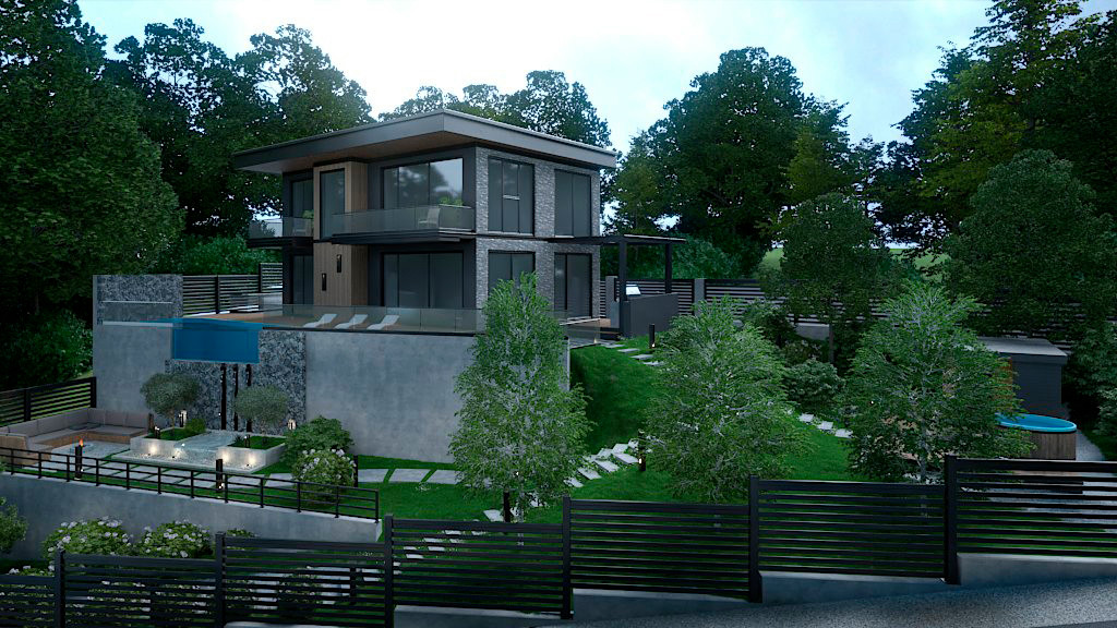 Обложка проекта: Дом в "Каштанах"