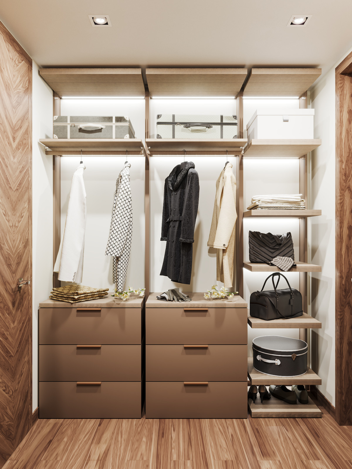 Хозяйская гардеробная