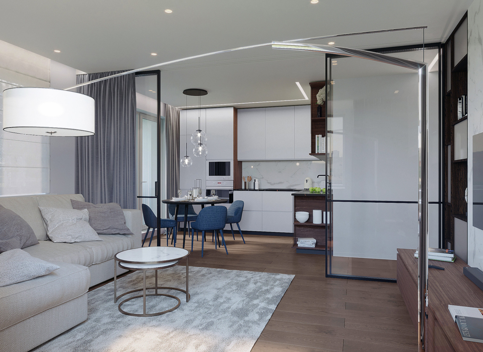 Проект квартиры на ул. Д.Бедного