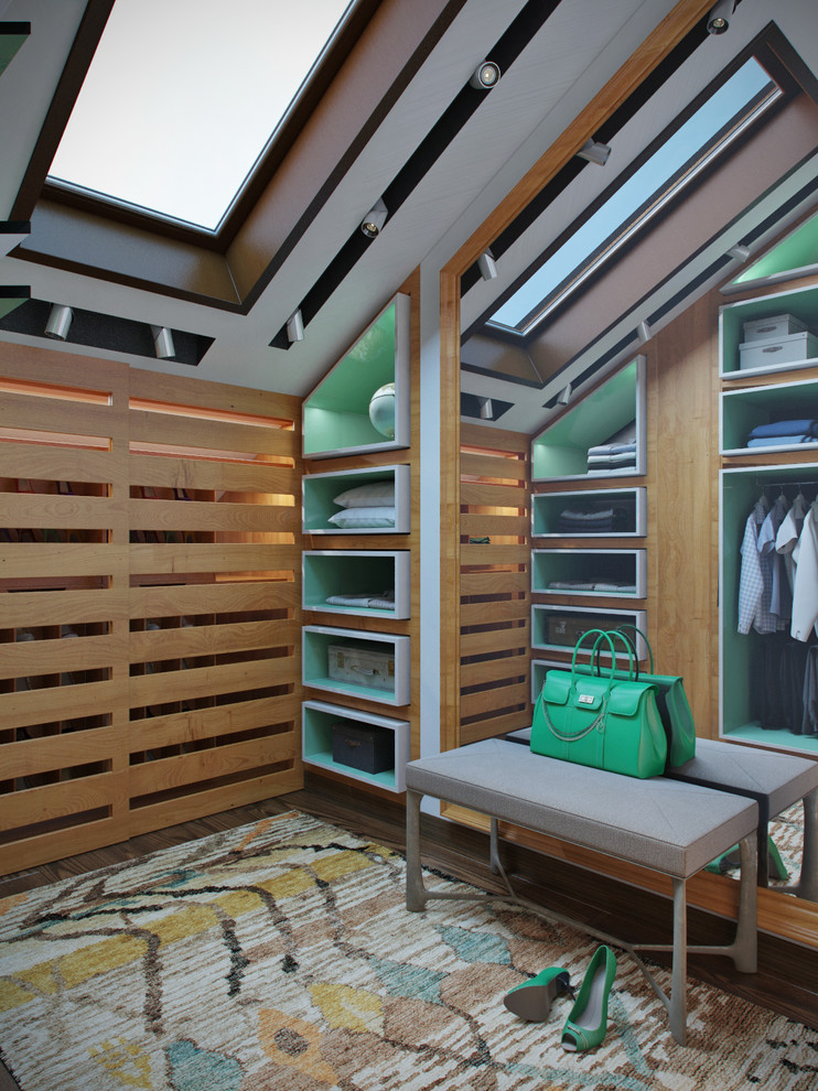 Современная интерпретация шале, просторный загородный дом