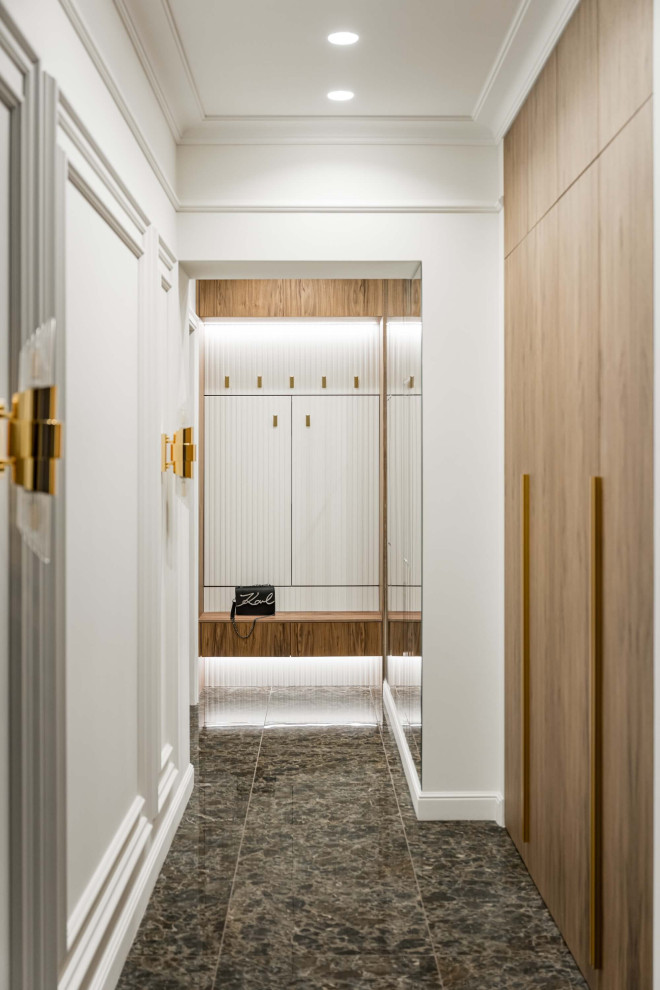 Интерьер квартиры в единой цветовой стилистике