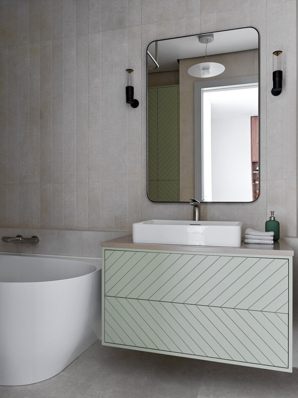 Квартира для молодой пары в ЖК "Петровский парк"