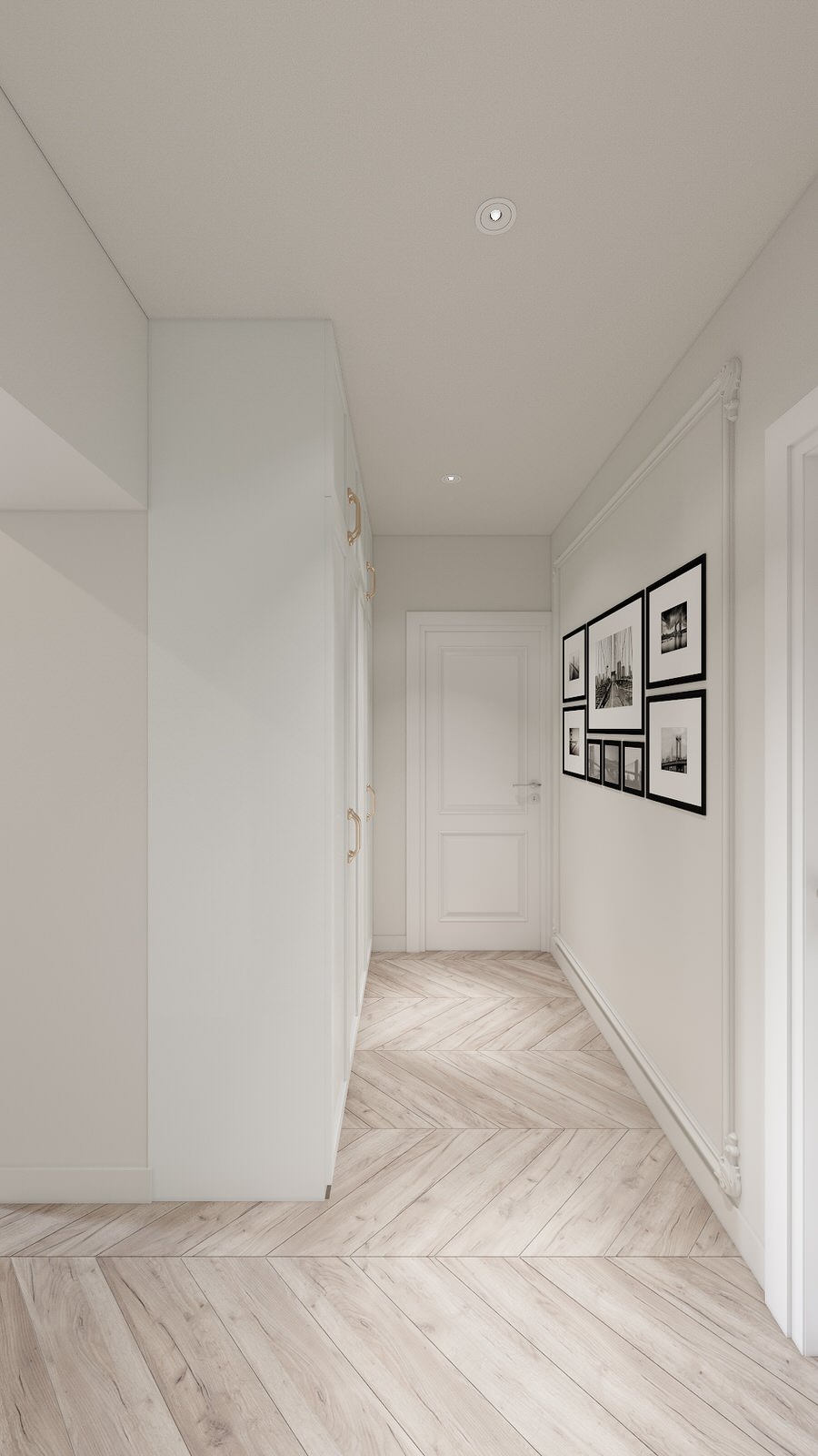 Interior design of a 3-room apartment Zaporozhye