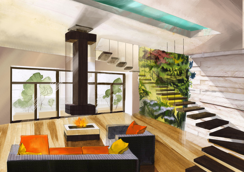 Обложка проекта: Дом под зеленым парусом