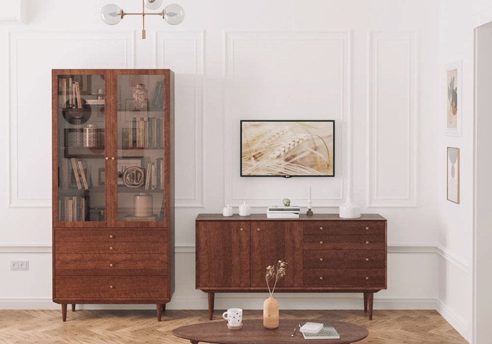 Интерьер в стиле mid-century modern