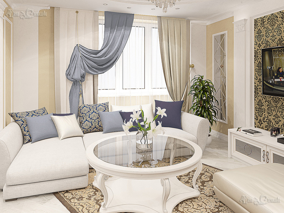 2-х комнатная квартира в классическом стиле