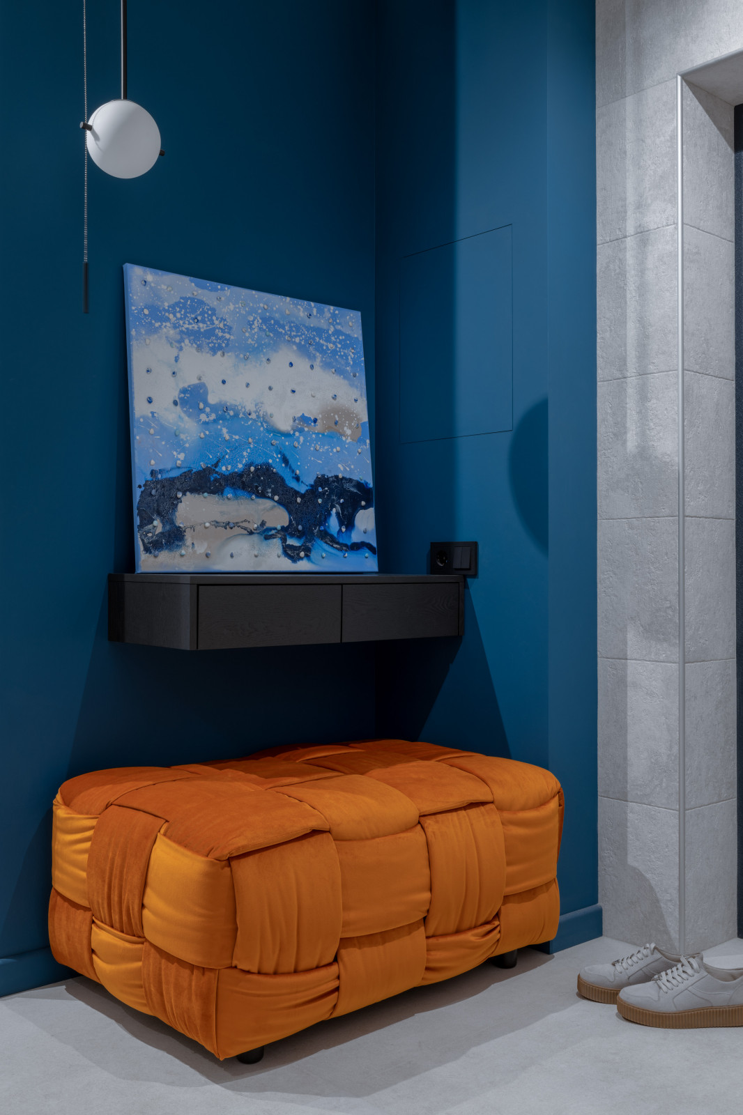 Квартира с яркими акцентами