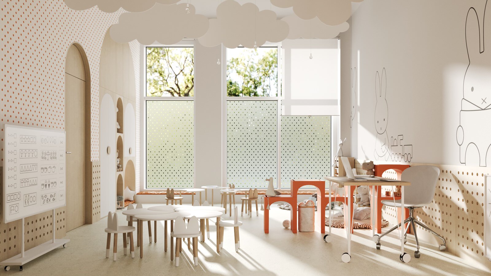 Kindergarten: The Interior Design That Sparks Joy in Little Hearts