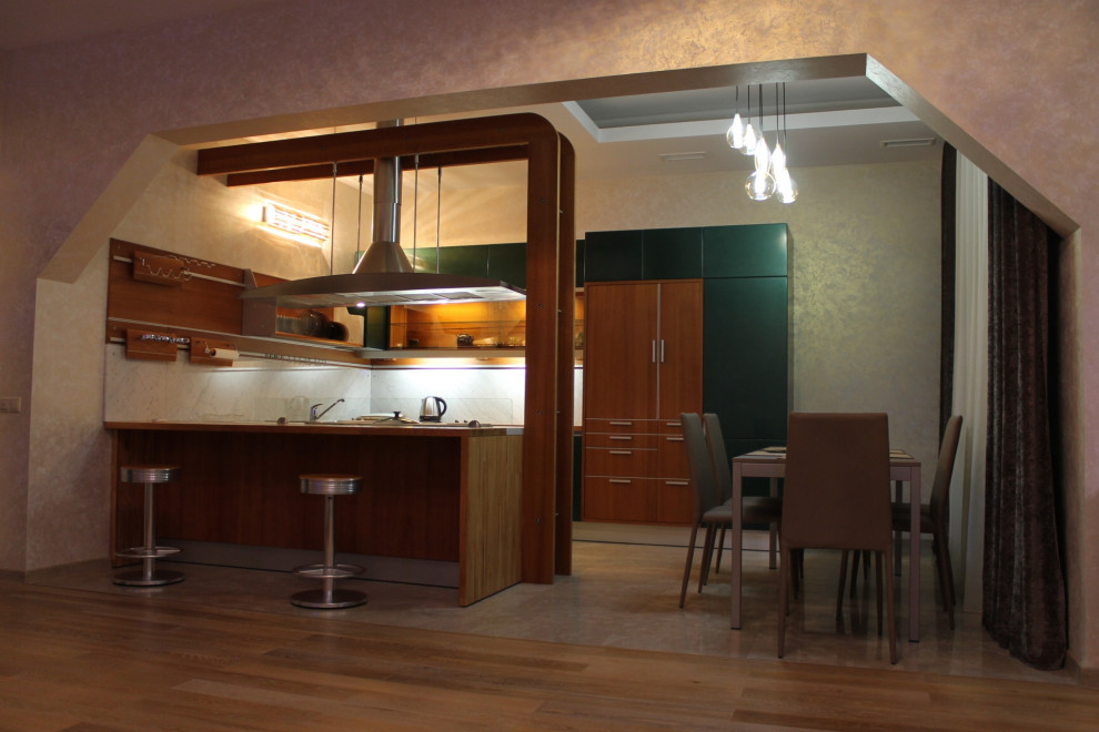 Пентхаус с видом на МГУ и парк с озером