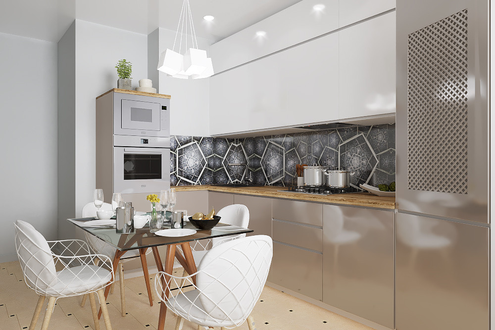 Проект небольшой кухни