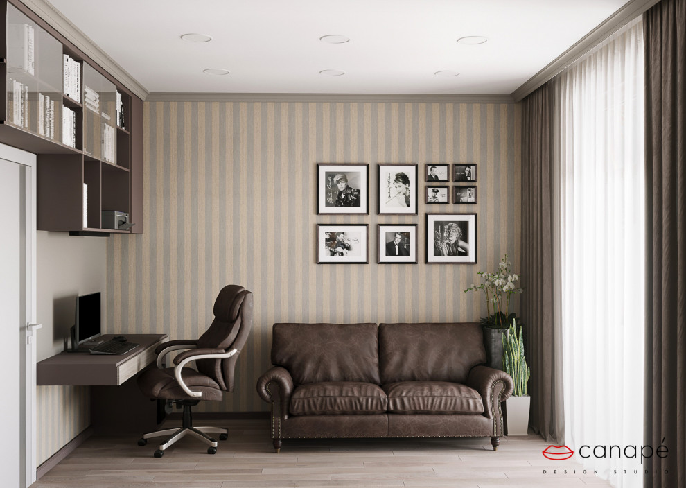 Романтичная квартира в пудровых тонах