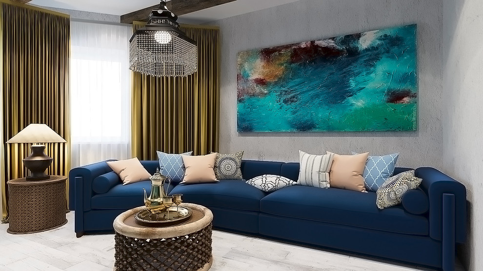 Двух комнатная квартира 68 м2 в Марокканском исполнении