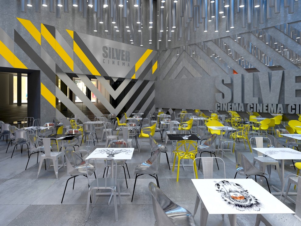 Дизайн-проект интерьера кинотеатра "Silver"