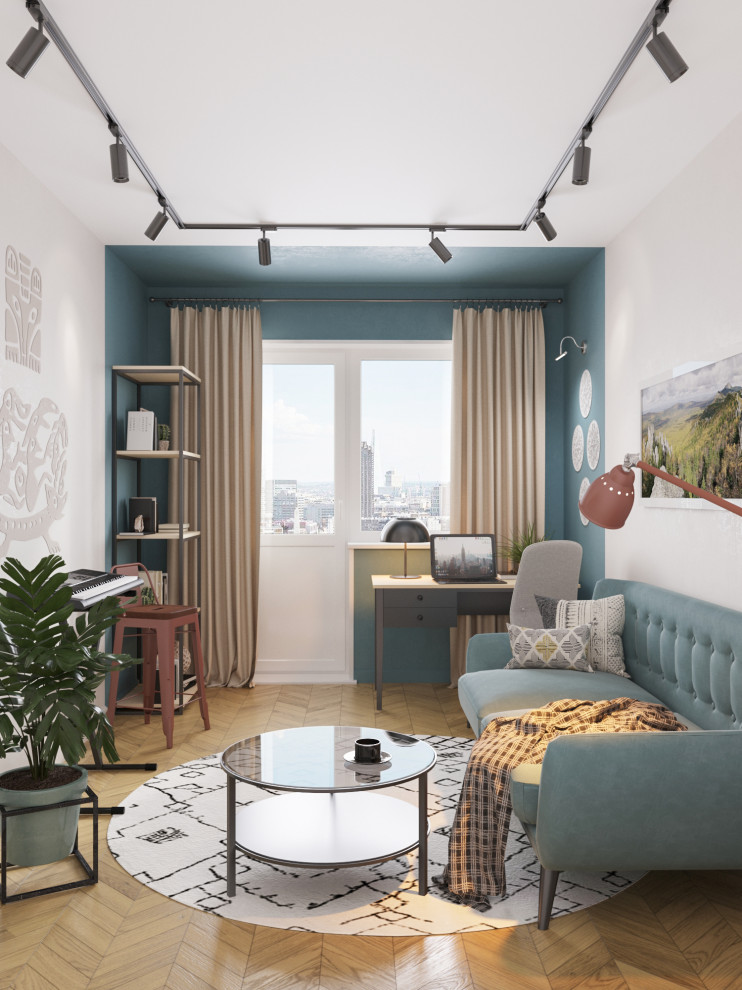 Кабинет. Место для работы и отдыха хозяина квартиры