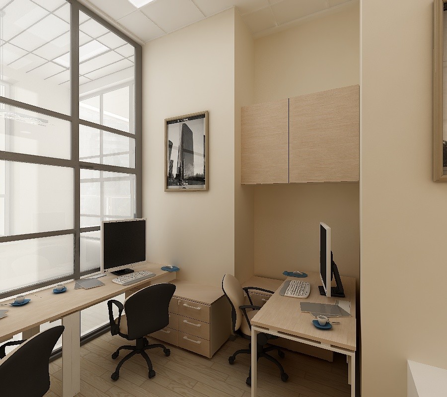 Обложка проекта: Дизайн-проект офиса "Техстрой"- 2018 год