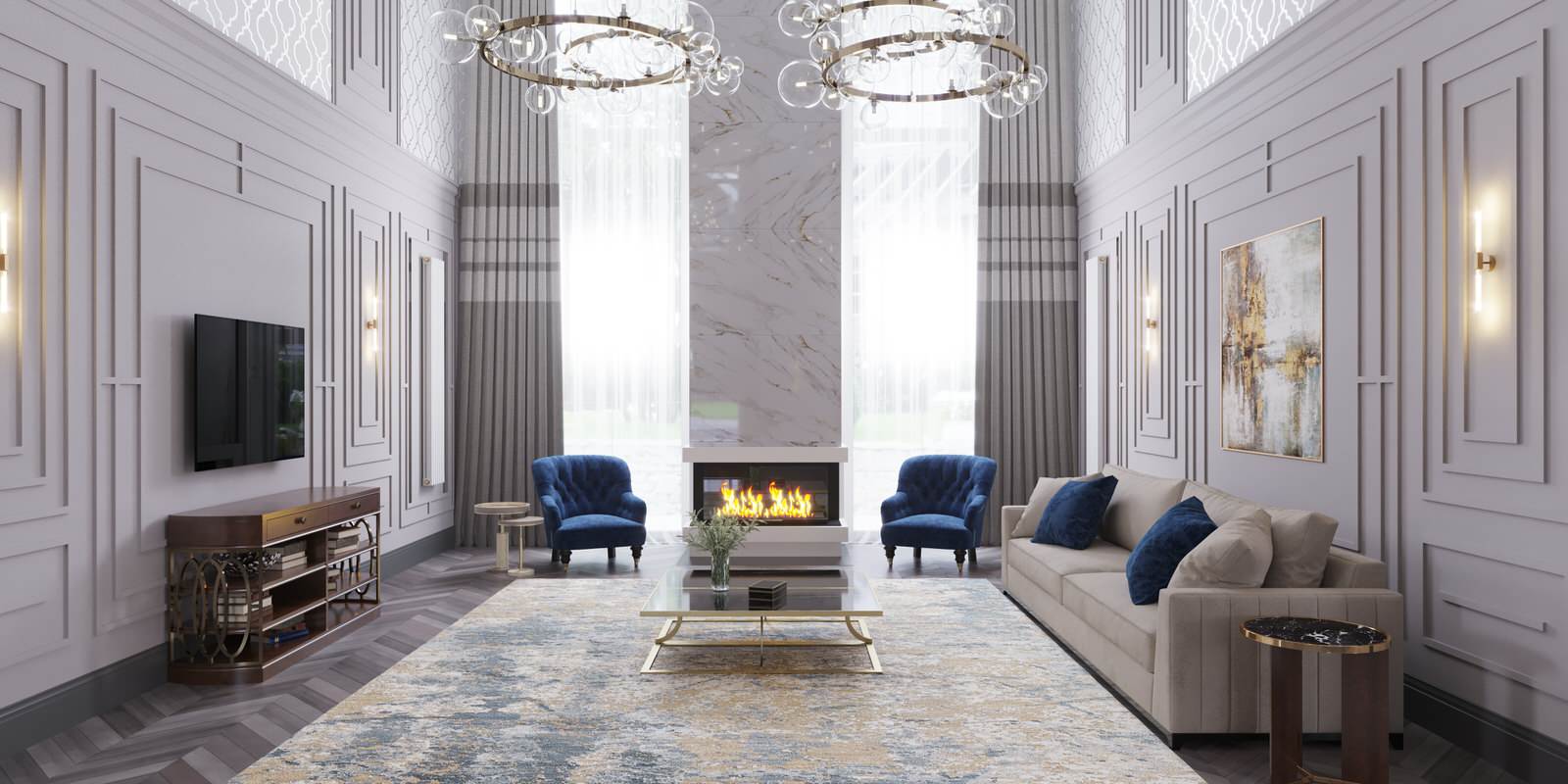 Обложка проекта: Дом в стиле современная классика