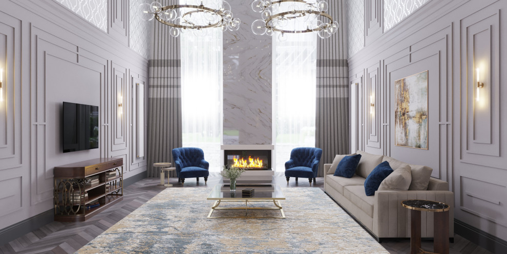 Обложка проекта: Дом в стиле современная классика