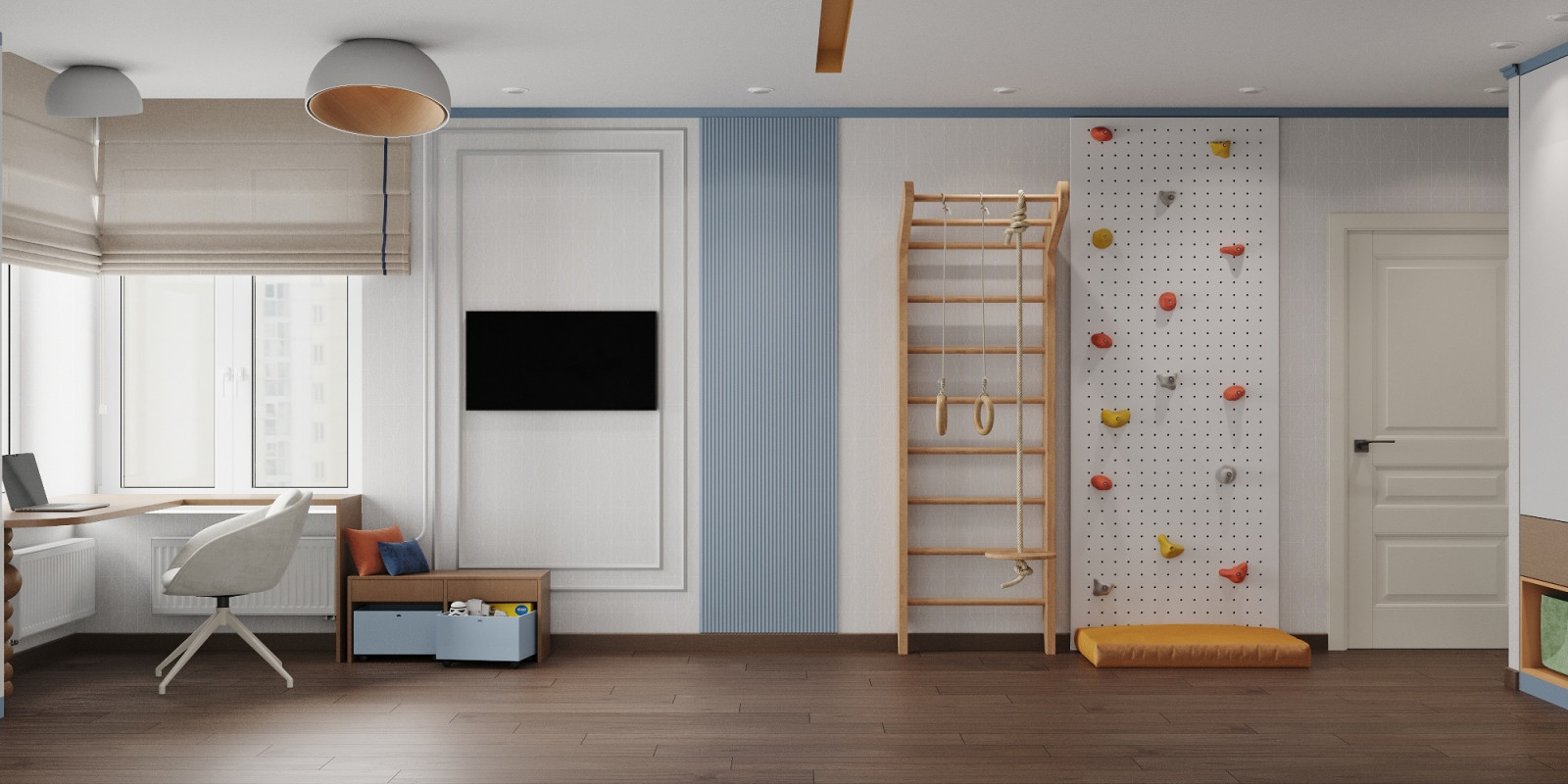 Проект детской комнаты для мальчишки