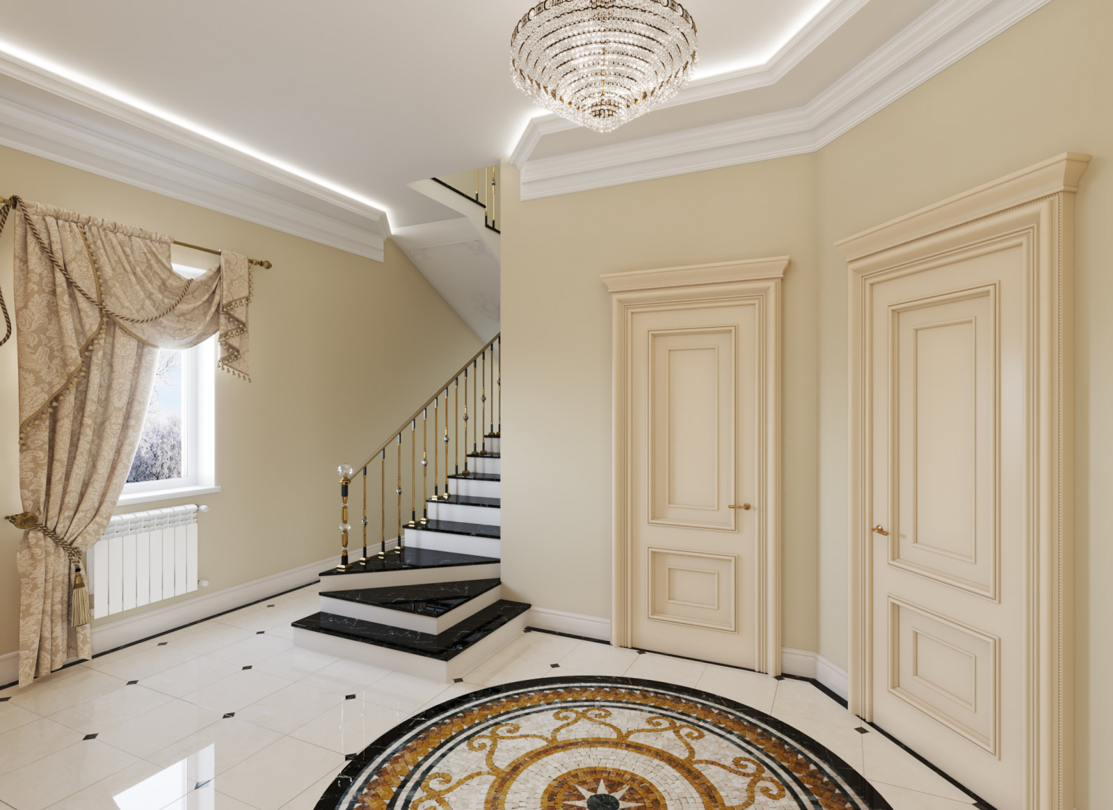 Частный дом в классическом стиле