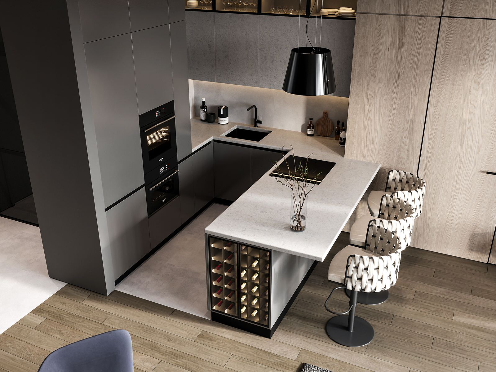 Дизайн-проект 3-комнатной квартиры 81 м2 в ЖК Onyx Deluxe