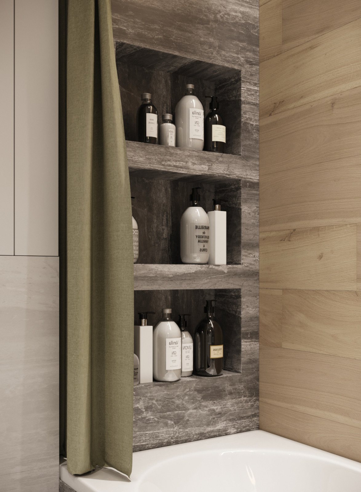 Дизайн-проект квартиры на Авиаторской 72,15 кв.м