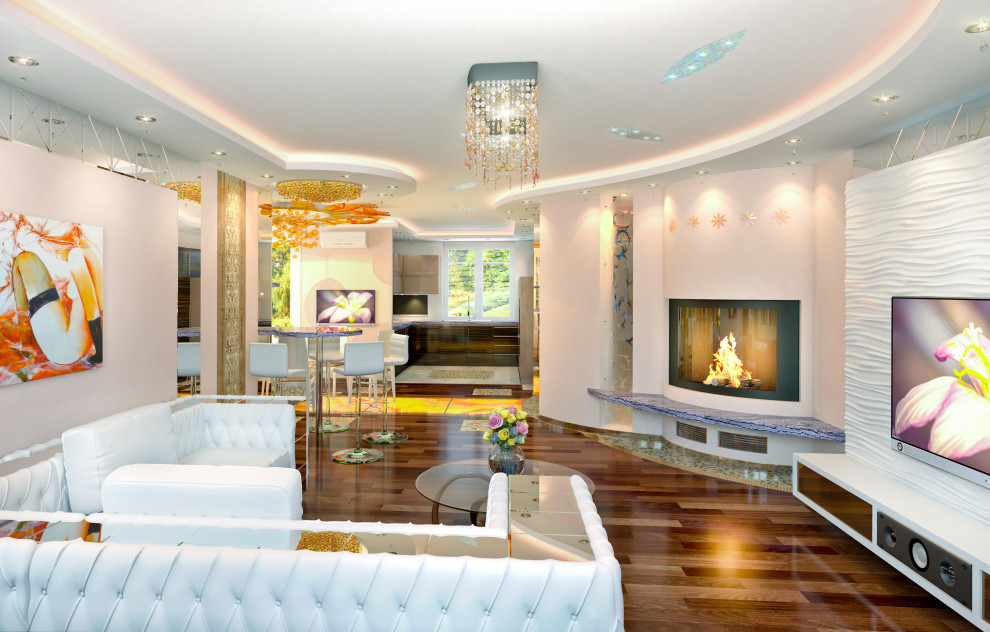 Проект перепланировки и интерьеров частного дома в к.п. "Белый берег"