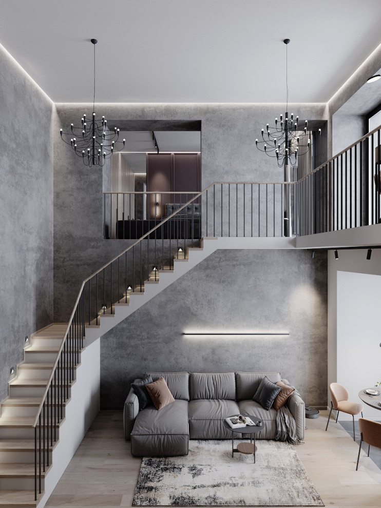 Двухуровневая квартира в ЖК Левобережный Лайф