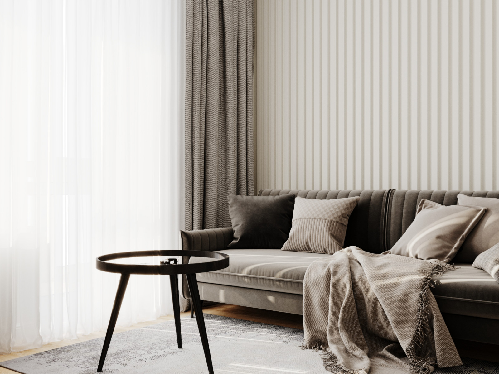 Двухкомнатная квартира ЖК "Одинград"