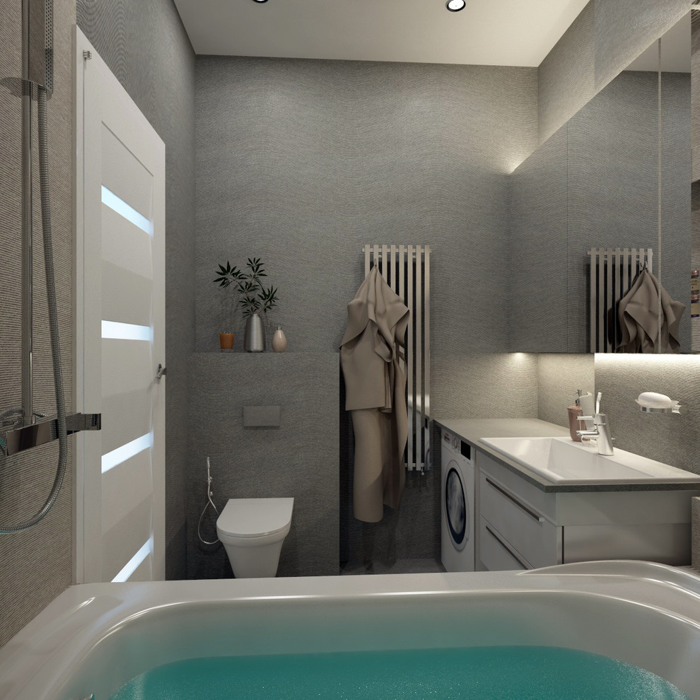 Обложка проекта: 1-комнатная квартира в современном стиле