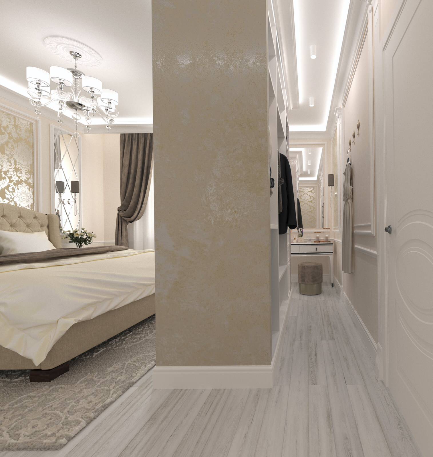 Неоклассика в светлых тонах