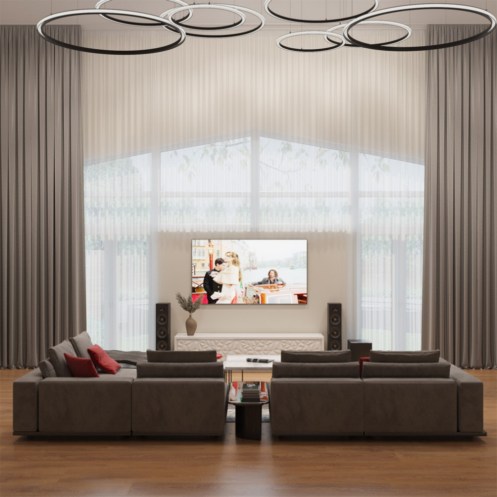 Элегантность гостиной в доме  Юрлово