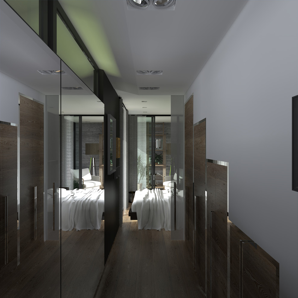 Дом из четырех 40-ft HC морских контейнеров. Интерьер