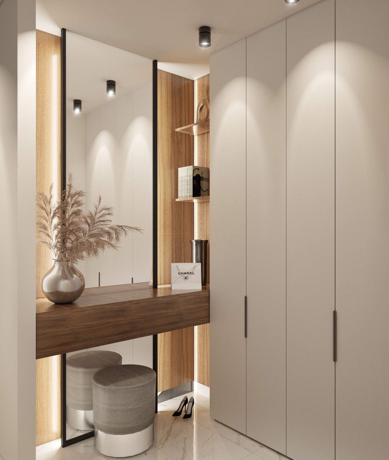 Дизайн интерьера квартиры в ЖК EXCLUSIVE LIFE 140квМ