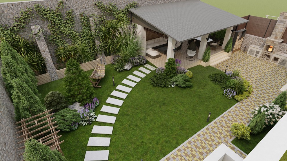 Ландшафтный дизайн частной территории