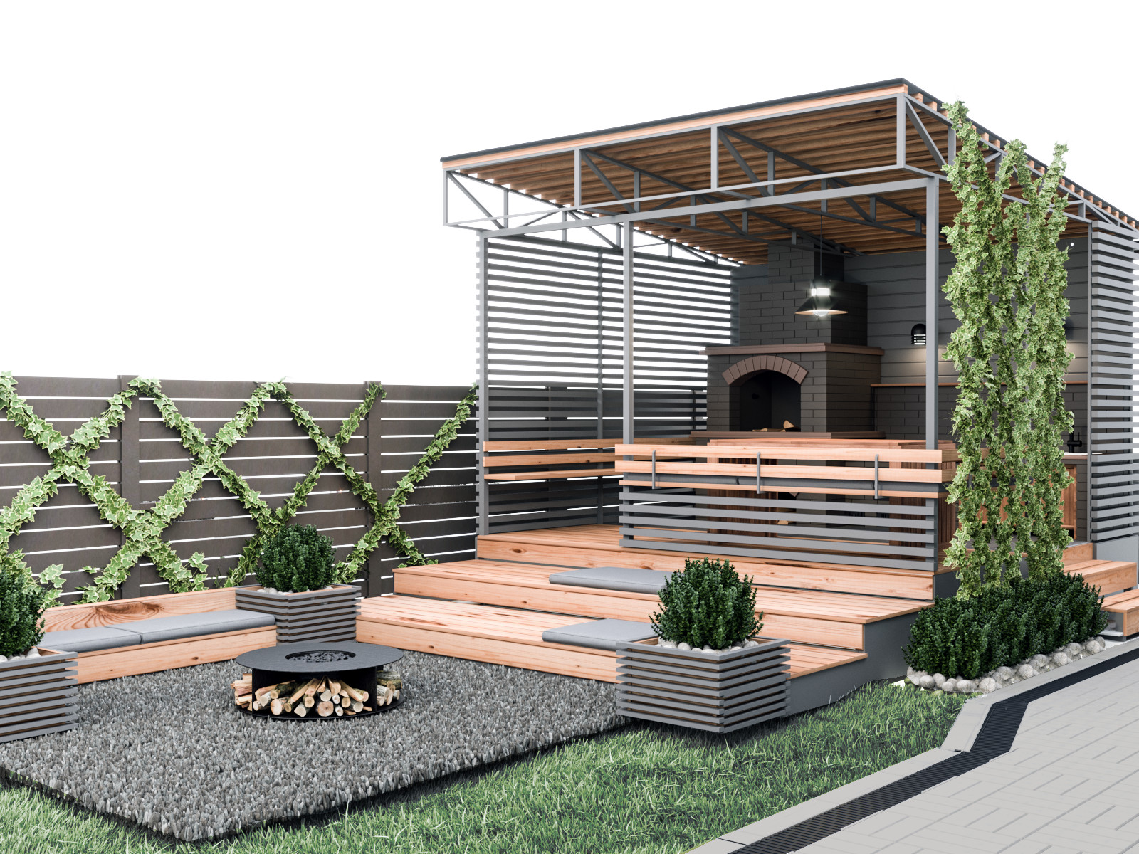 Летняя кухня