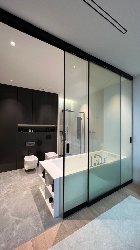 Фотосессия  - двери, мебель и перегородки в московской квартире