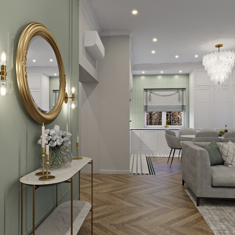 Дом по мотивам неоклассики