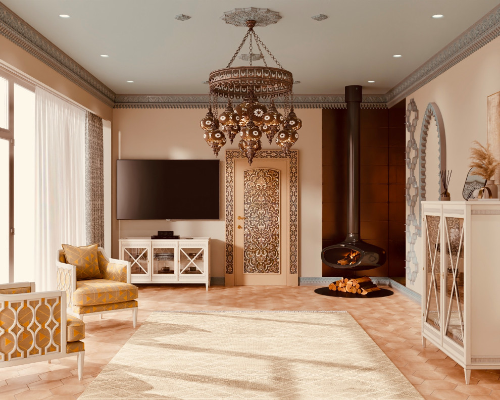 Обложка проекта: Гостевой дом в восточном стиле