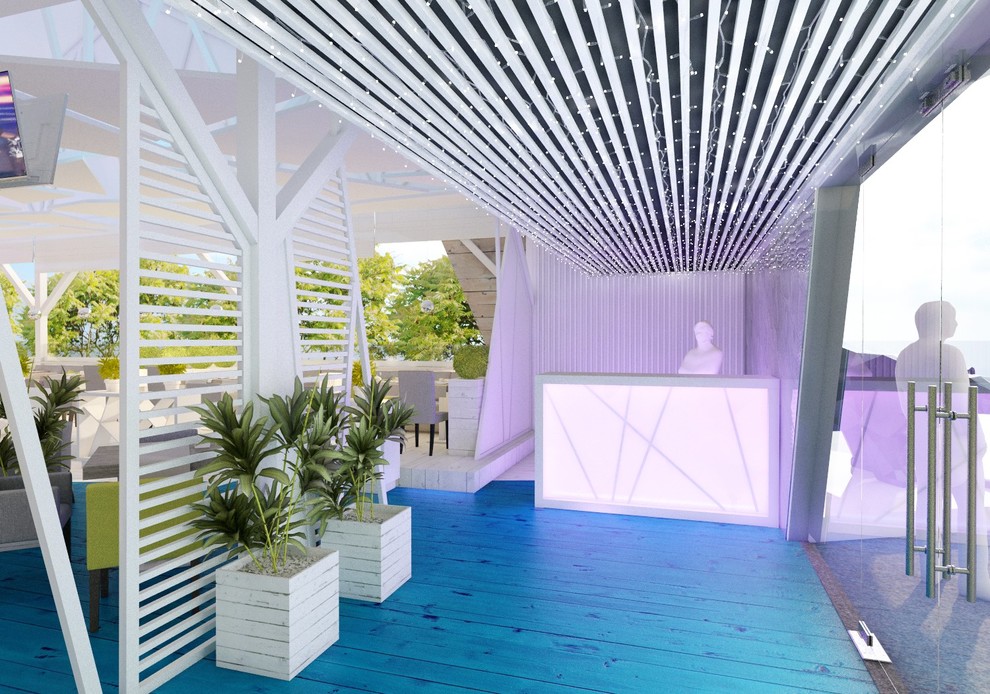 Дизайн-проект интерьера ресторана 800 м2