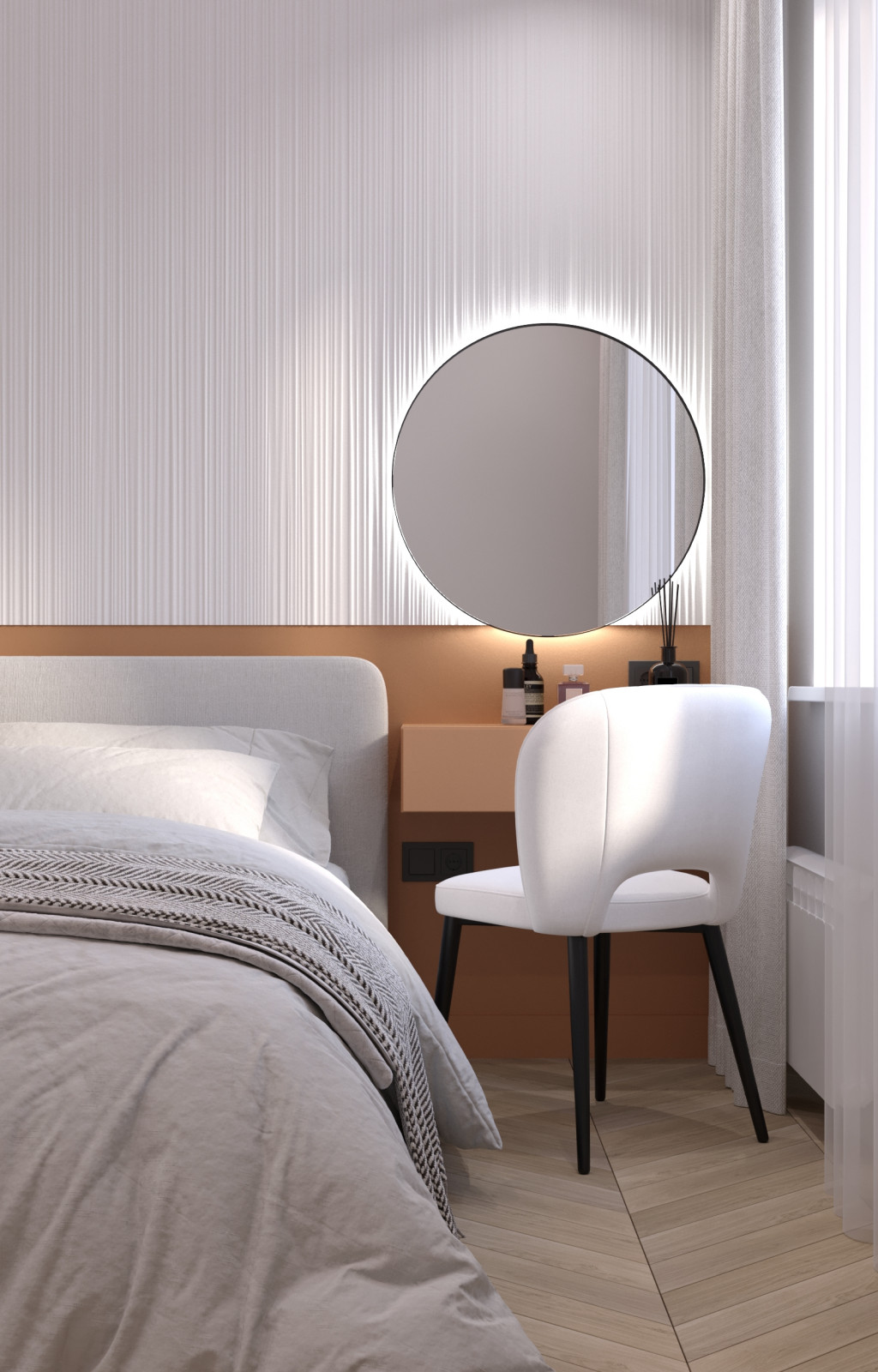 Светлая квартира для молодой пары в ЖК Новый город, 39 кв.м.