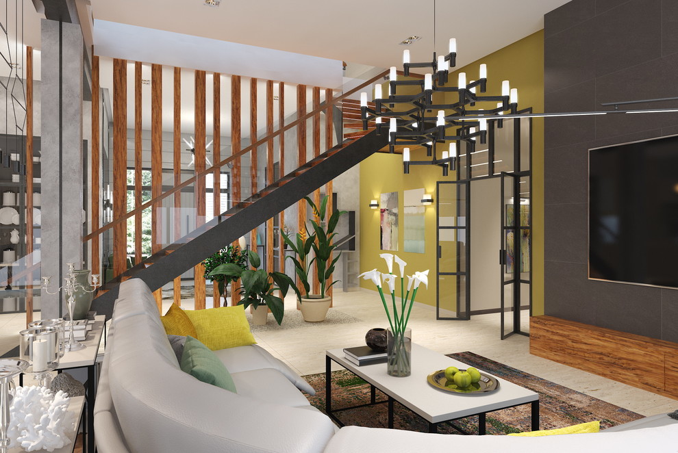 Дом из клееного бруса 500 кв