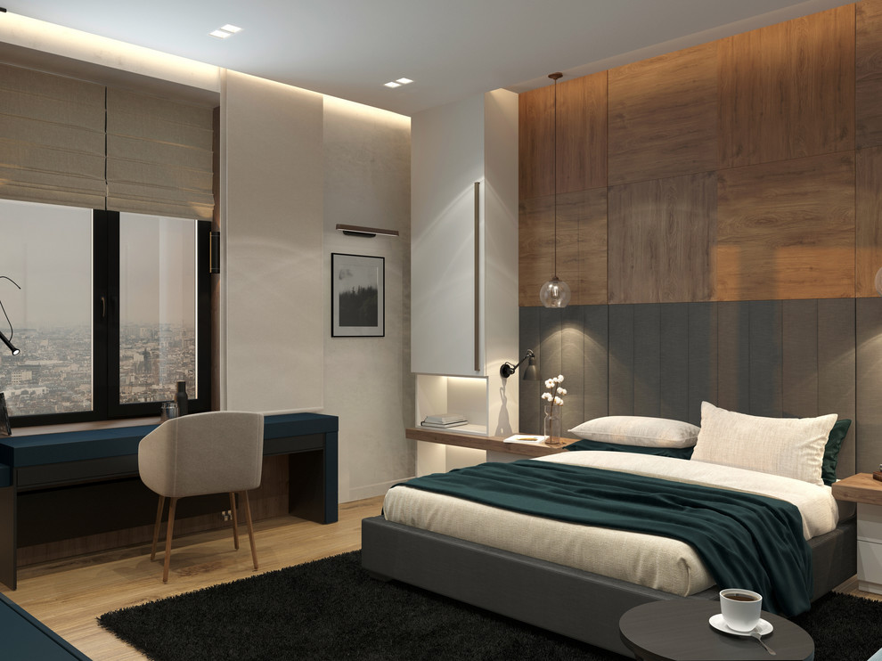 Квартира с элементами индустриального стиля