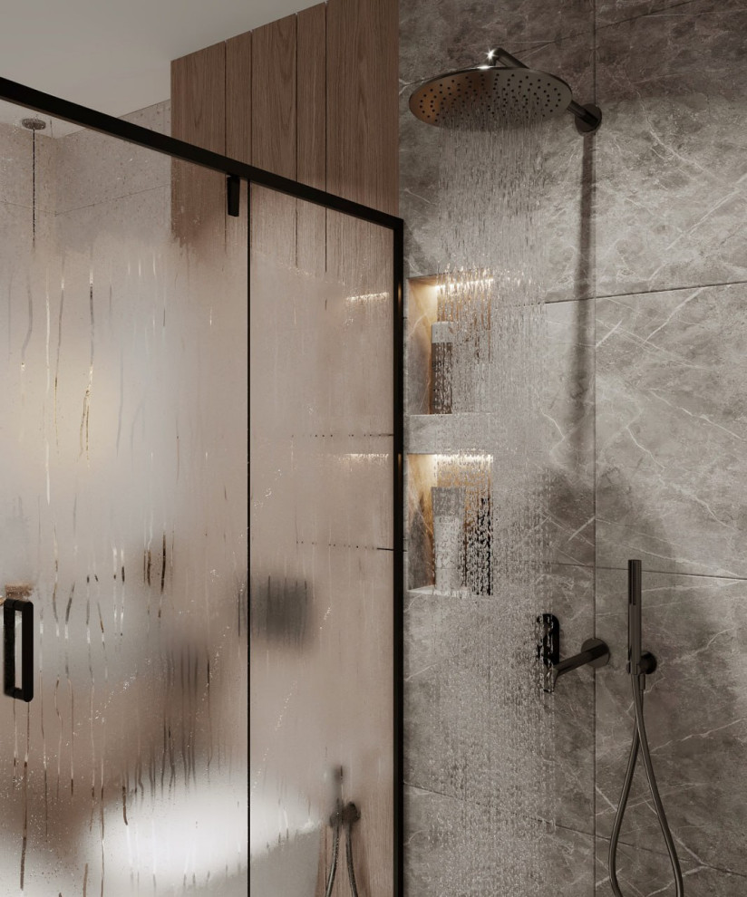 Дизайн-проект трехкомнатной квартиры в современном стиле