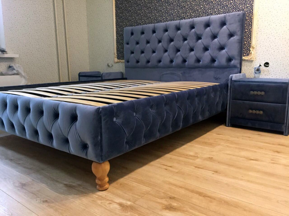 Кровати с мягким изголовьем