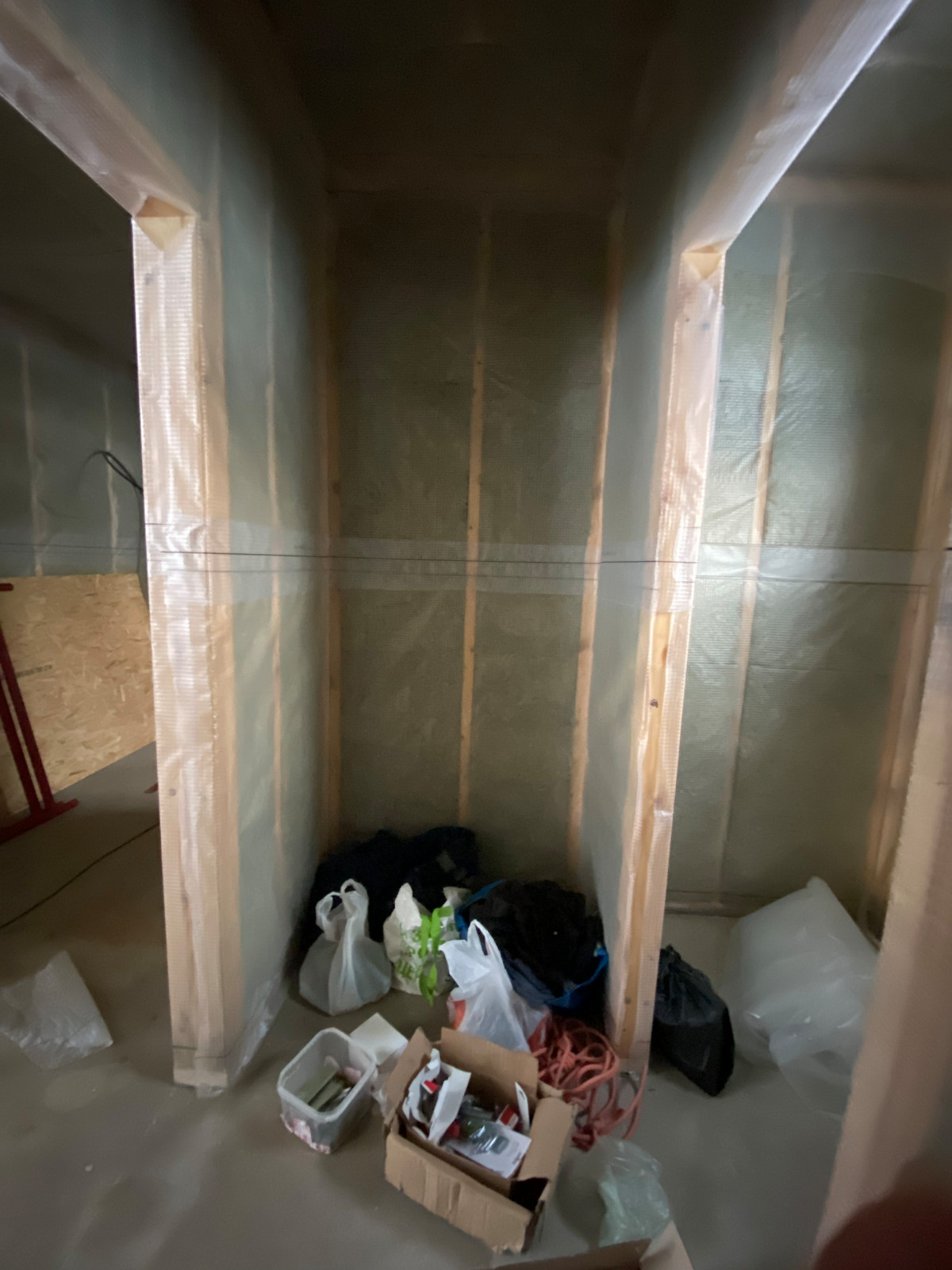 Новый проект дом в "Агалатово Экопарк". Фотографии "до"