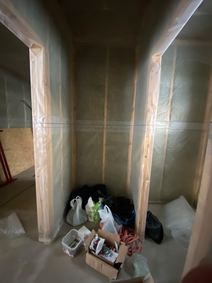 Новый проект дом в "Агалатово Экопарк". Фотографии "до"