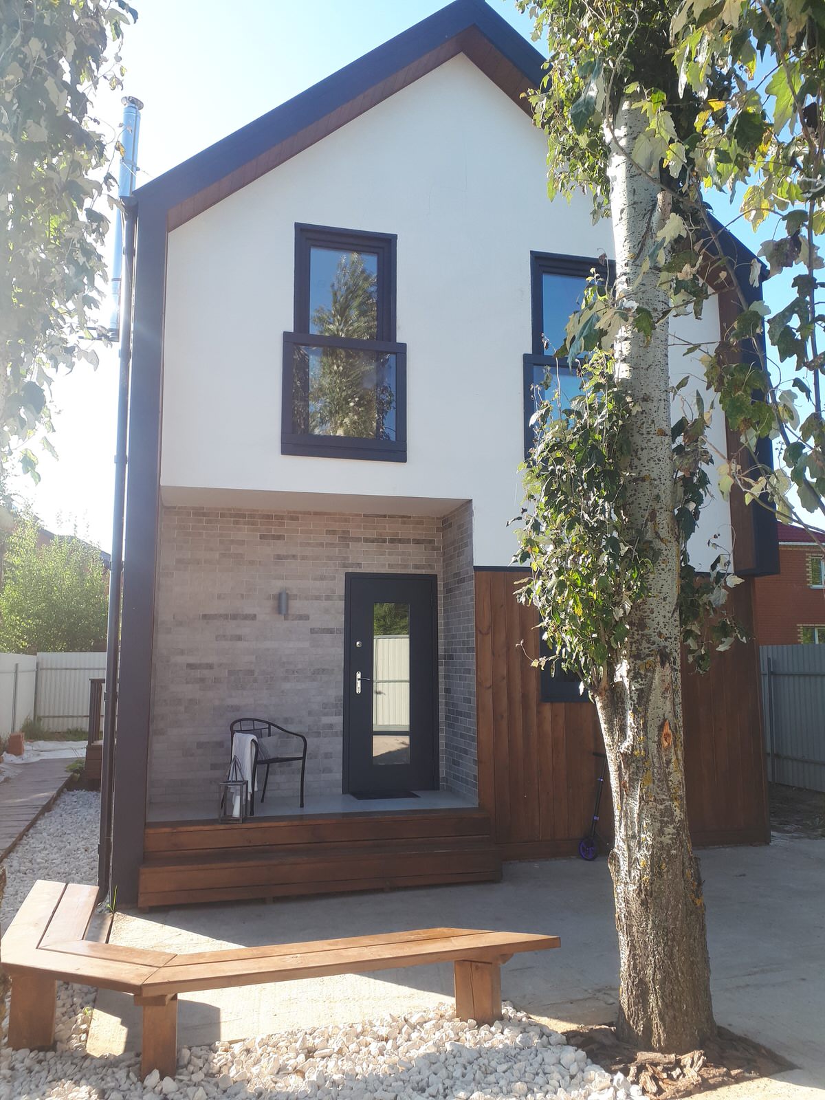 Современный компактный дом в г.Чебоксары