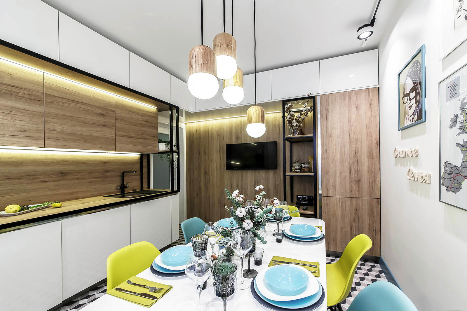 КВАРТИРНЫЙ ВОПРОС Переделка кухни от DESIGNLAB