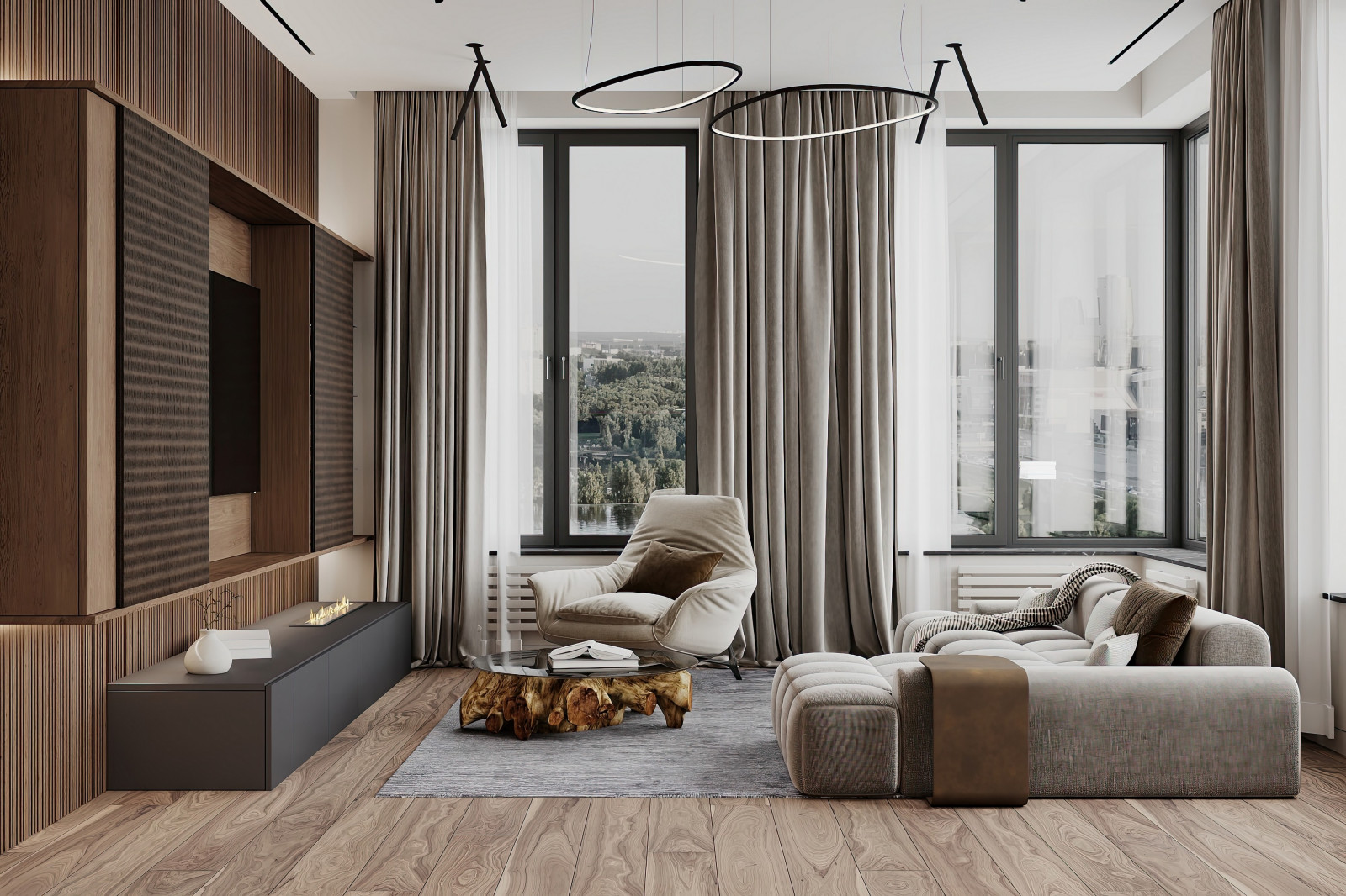 Дизайн и ремонт квартиры в ЖК West Garden - Элегантный минимализм